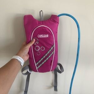 Lightly used pink camelbak